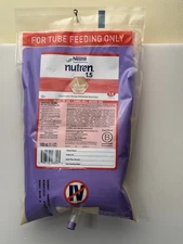 Nestle Nutren 1.5 Tube Feeding Formula Unflavored 1000 mL 6 Ct