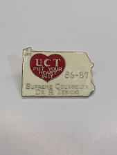 UCT Pennsylvania Pin United Commercial Travelers Insurance 1986-87 Dr R Izbicki