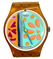 Vintage Swatch 1991/2 Essaouira 26mm New Batt...