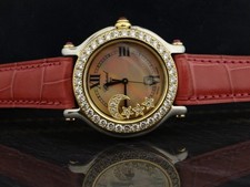 Chopard Happy Sport mit Brillanten moon stars Damenuhr