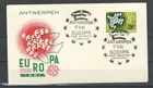 BELGIUM  EUROPE FIRST DAY COVER FDC EUROPA BIRDS & PEACE 1961  LOT(BEL 132)