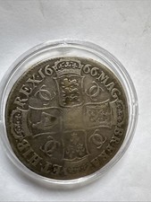 1666 Crown Charles II Fine+