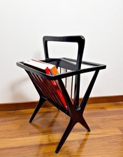 TAVOLINO PORTARIVISTE IN LEGNO ANNI '50 MID CENTURY MODERN DESIGN ICO PARISI