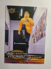 2025-26 Upper Deck Series 1 - Ud Canvas Young Guns Matthew Wood (RC) Rookie