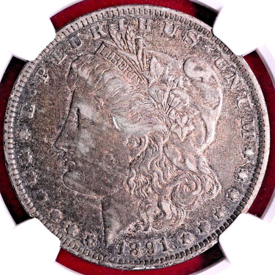 NGC XF-40! 1891-O MORGAN DOLLAR - Image 2 of 4