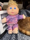 Cabbage Patch Kid "Baby So Real" 2016 Doll -Talks Blonde Hair Blue Eyed Girl