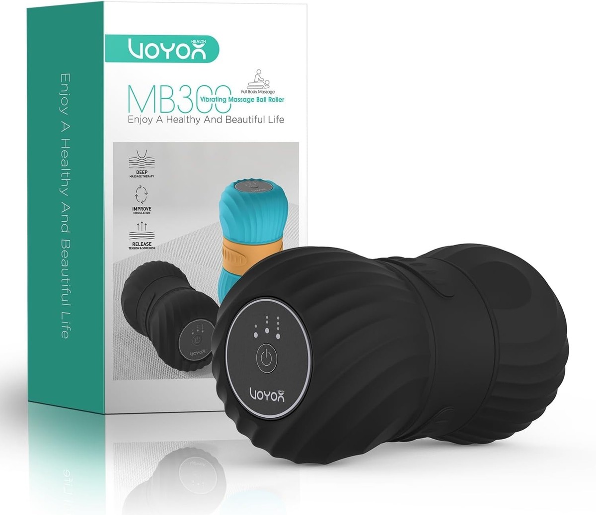 vibrating quiet massage roller ebay FitRx Muscle Massager Vibrating Roller, Lightweight, for Back, Neck &  Shoulder, Rechargeable main image 1
