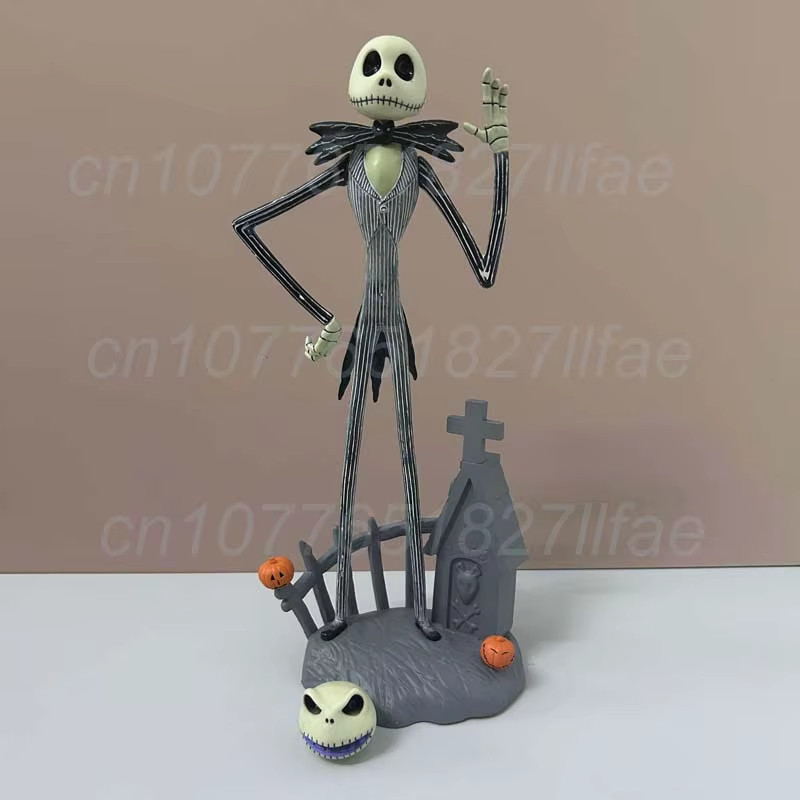 Figura Jack Skellington Pesadilla Antes de Navidad 12cm Acción Edición Especial