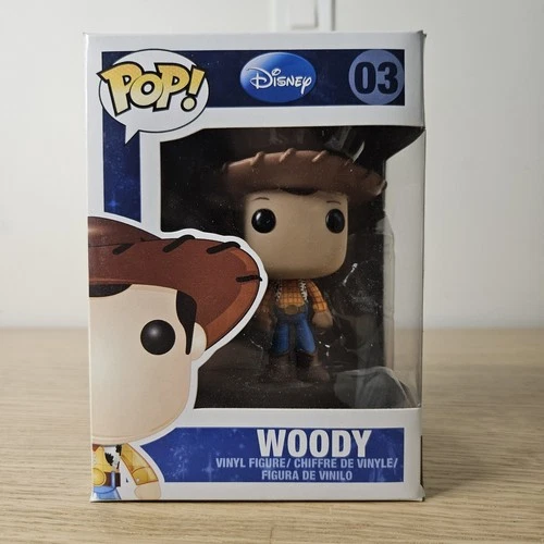 Funko Pop! Disney Series 1 #03 Toy Story Woody 2012 PIXAR BRAND NEW VAULTED RARE
