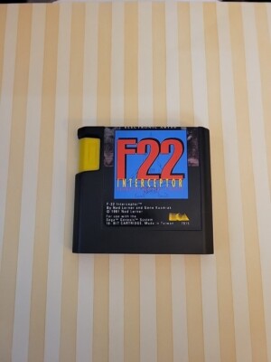 F22 Interceptor Sega Genesis (1991) 