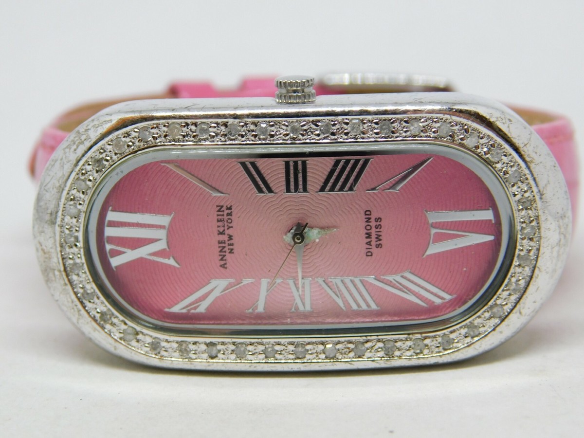 Anne Klein New York Diamond Watch pink Anne Klein Genuine Diamond Dial Bracelet Watch Rose Gold  main image 3