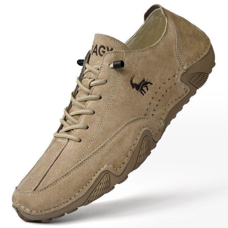 SALOMON Scarpe sneakers alte uomo casual cotone italiano scamosciato stivali ecopelle