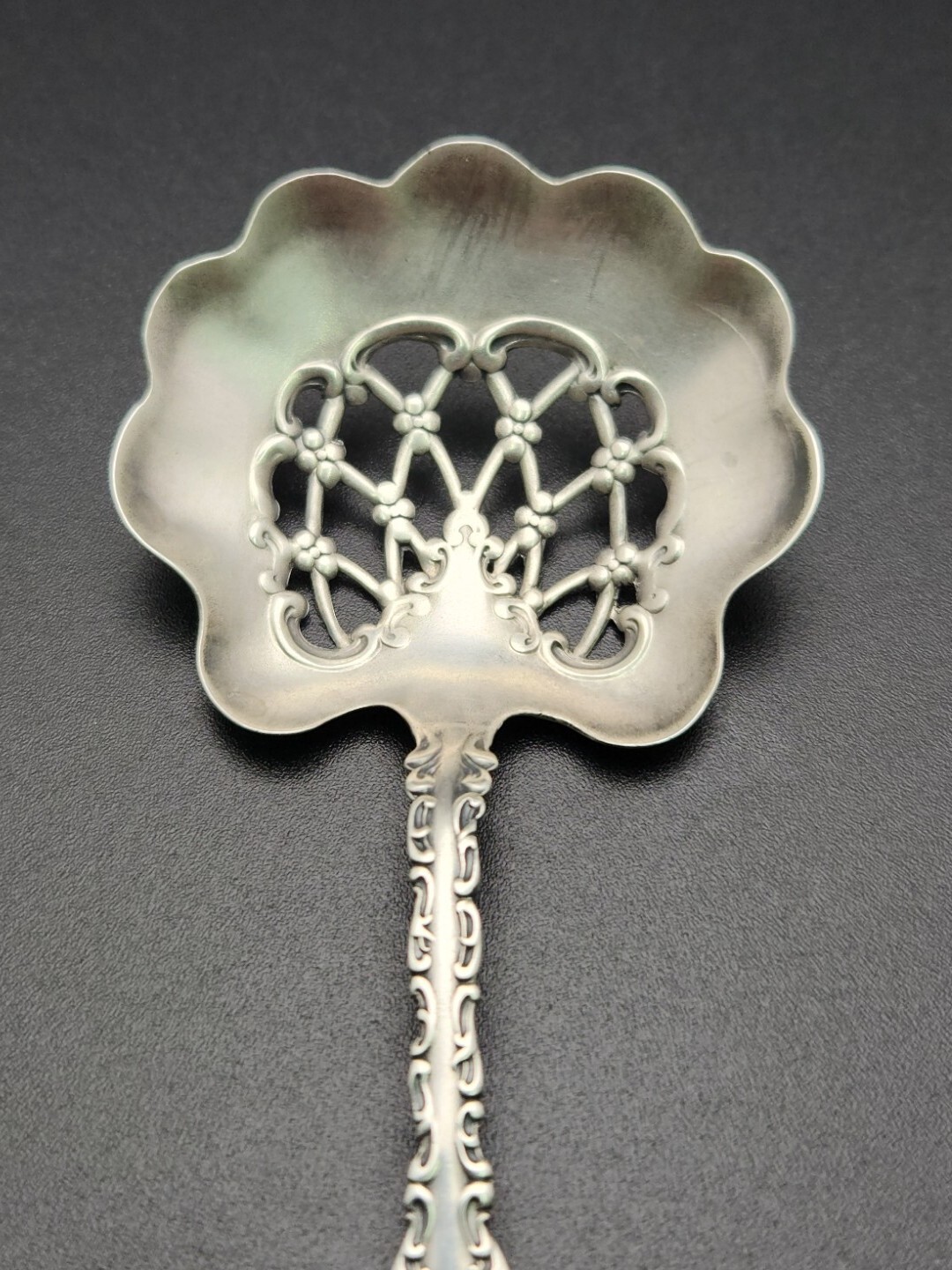 Vintage Whiting Louis XV Sterling Nut Spoon .495 ozt. #2336