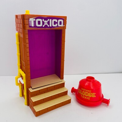 Captain Planet 1991 Toxic Sludge Dump   Tiger Toys Figure Playset *Incomplete*