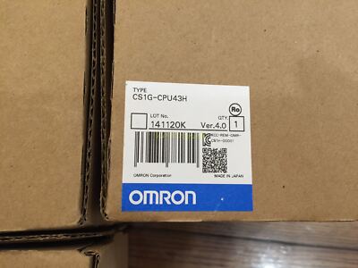 Omron Plc Prozessor Einheit CS1G-CPU43H (CS1GCPU43H) Neu IN Karton