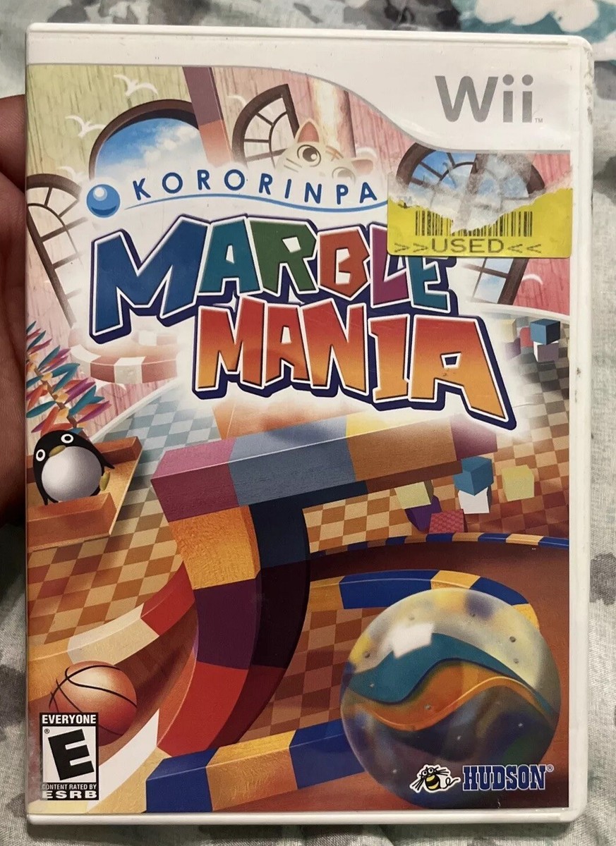 Kororinpa: Marble Mania for Nintendo Wii (2007) Complete W/ Manual