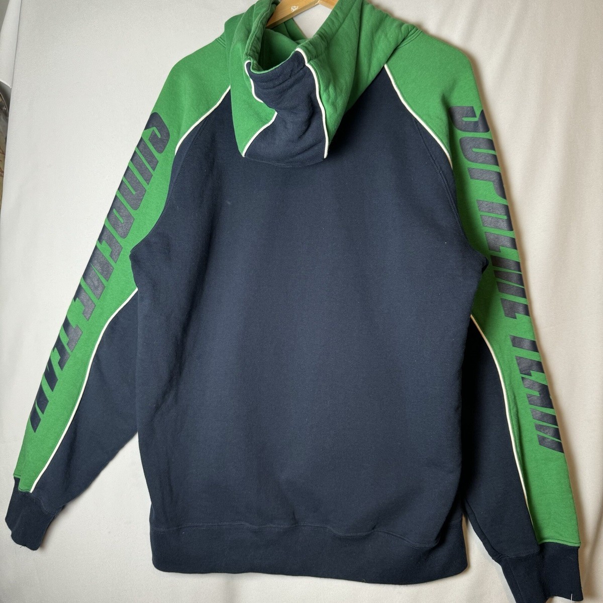 Supreme GT Hooded Sweatshirt Slidline Logo Adult Large FW17
