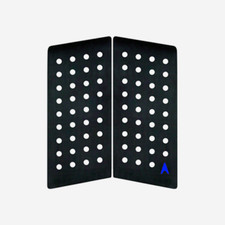 SURF Greyson Fletcher front Foot pad - 2 pieces - noir, ASTRODECK