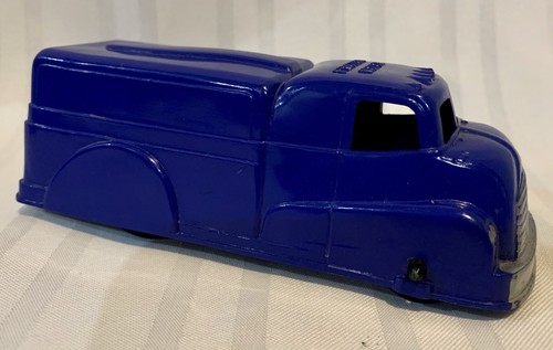 Marx Toys Pocketoy Vintage 50s Blue Plastic Friction Motor Truck - Picture 2 of 12