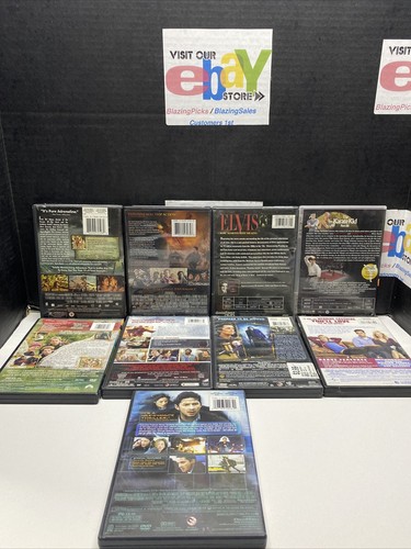 Lot 9 Used ASSORTED DVD MOVIES Eagle Eye Batman Apocalypse Pineapple Express - Picture 2 of 2