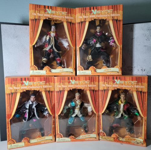 NSYNC Complete On Tour 2000 Collector’s Edition Marionette Dolls Set Of ...