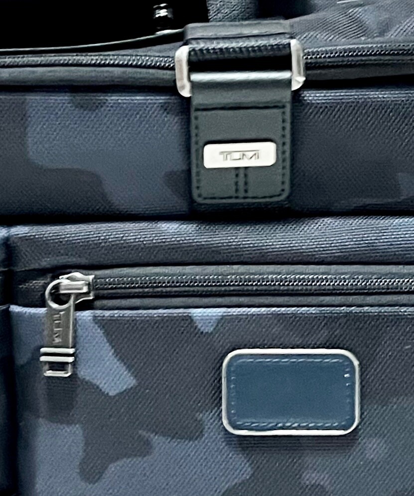 NWT TUMI MCMILLIN 18in GYM OR SPORTS BAG; NAVY BLUE CAMO CAMOUFLAGE eBay