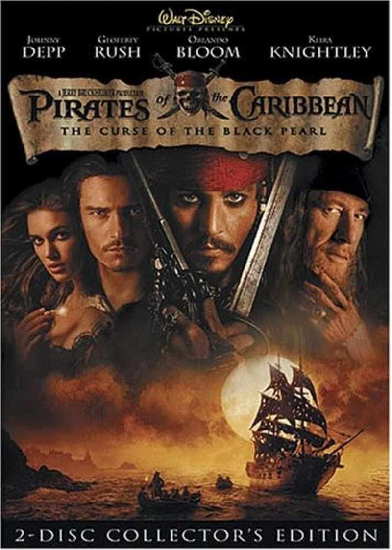 Pirates of the Caribbean 5 DVD Collection One 1 Two 2 Three