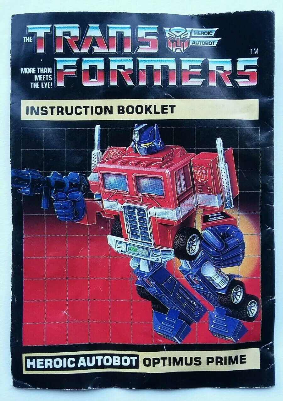 1984 optimus prime toy