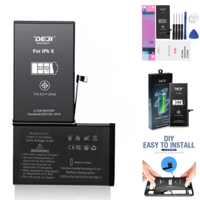 High Capacity OEM Apple Replacement Internal Battery For iPhone X 6s  Plus SE