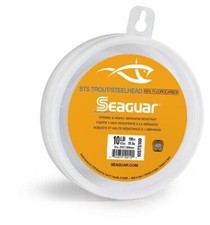 Seaguar STS Trout/Steelhead Fluorocarbon Leader Fishing Line, 4-Pound/100-Yard,
