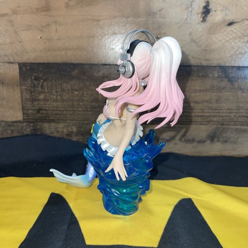 Statua Super Sonico Anime Sirena Acqua Divertente PVC - Foto 4 di 4