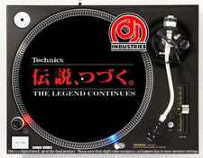 Technics Legend - DJ slipmat for LP turntable record player 