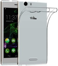 COVER CUSTODIA PER WIKO RIDGE FAB 4G IN SILICONE TPU TRASPARENTE ULTRA SLIM