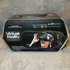 DREAM VISION TZUMI VIRTUAL REALITY SMARTPHONE HEADSET 4586B IOS ANDROID BLACK VR