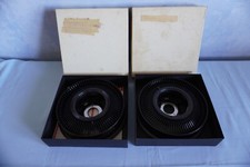 Lot of 2 Kodak carousel picture photo slide projector trays holds 80 each lot 2