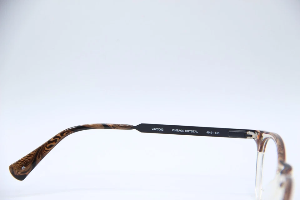 NUEVAS GAFAS JOHN VARVATOS VJVC002 VINTAGE CON MONTURAS AUTÉNTICAS DE CRISTAL 49-21 Foto 3 de 4