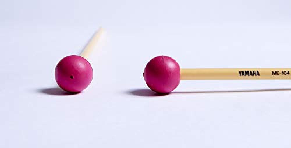 (TG. Ø 25mm) YAMAHA Mallet ME 104 Bacchette Xilofono/Marimba, Ø 25mm - NUOVO