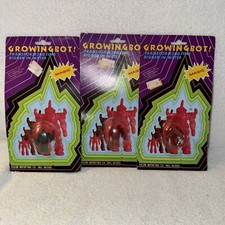 3 - Vtg Growingbot Growing Bot New on CARD Sealed Magic