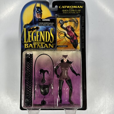 1994 Kenner Legends of Batman Catwoman with Quick-Climb Claw & Capture Net