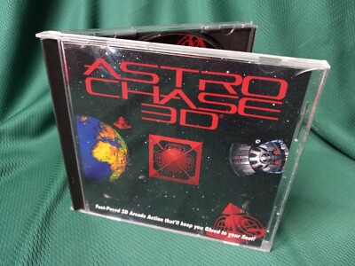 Astro Chase 3D (Apple Macintosh, 1995) Rare MacPlay CD 