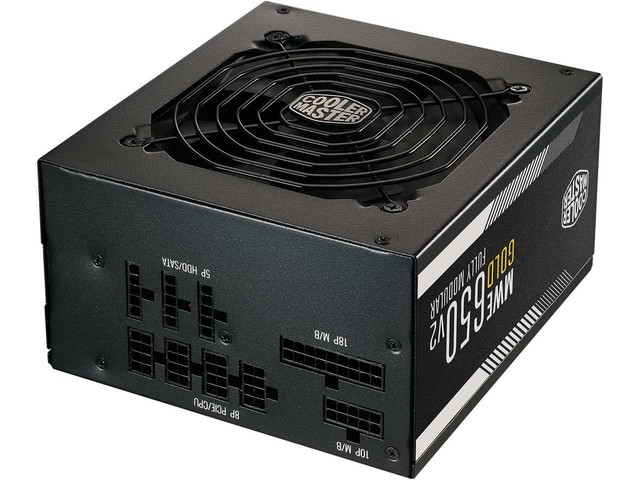 Cooler Master MWE Gold 650 V2 Full Modular 650w 80 Gold Efficiency 2 EPS  Con for sale online | eBay