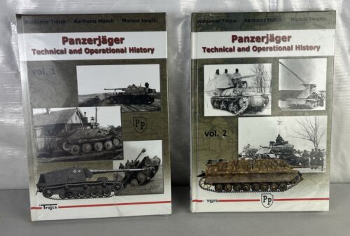 Panzerjager Technical and Operational History - Volumes 1&2 - HC - SEALED - NEW