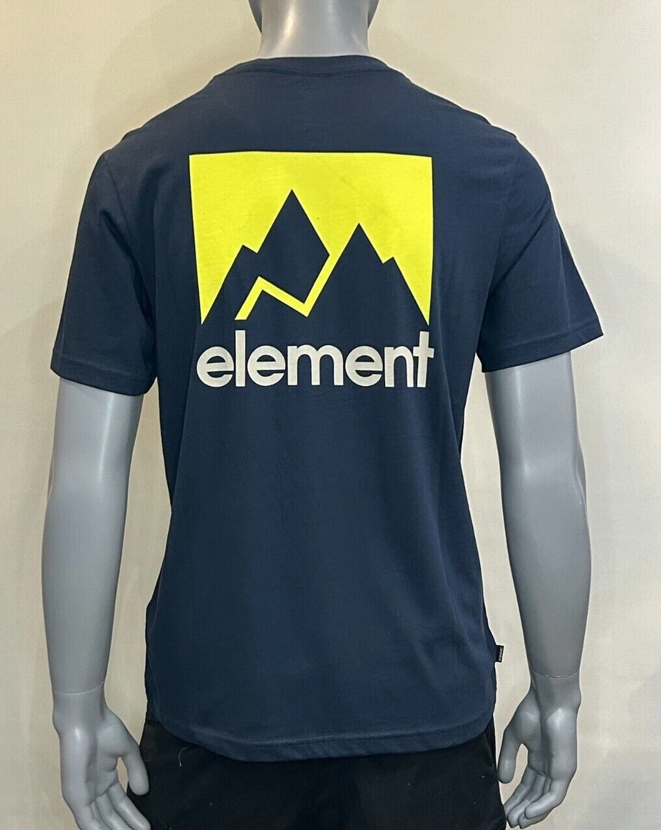 Element T Shirt Mens Joint Eclipse Navy Surf Clothing Tee