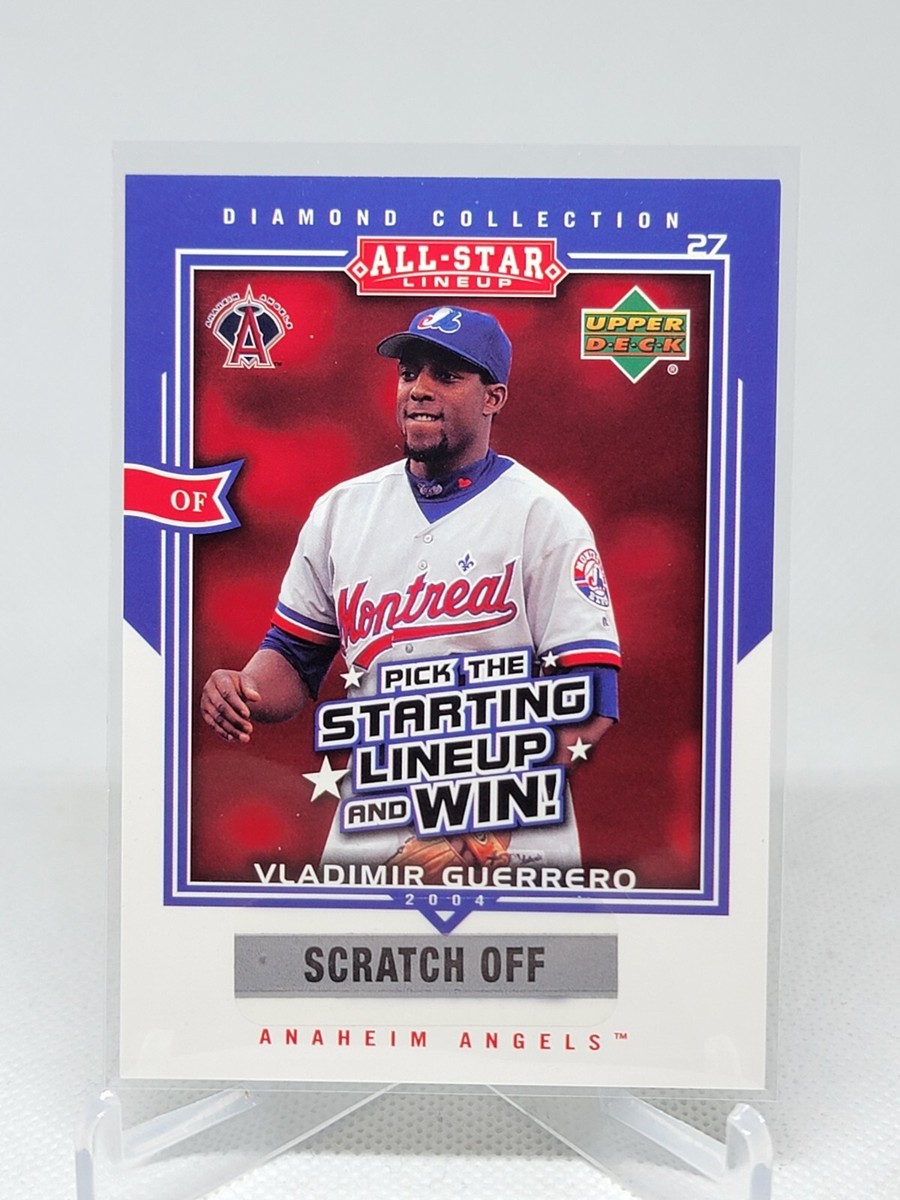 2004 UD Diamond All-Star Promo #VG VLADIMIR GUERRERO E7F