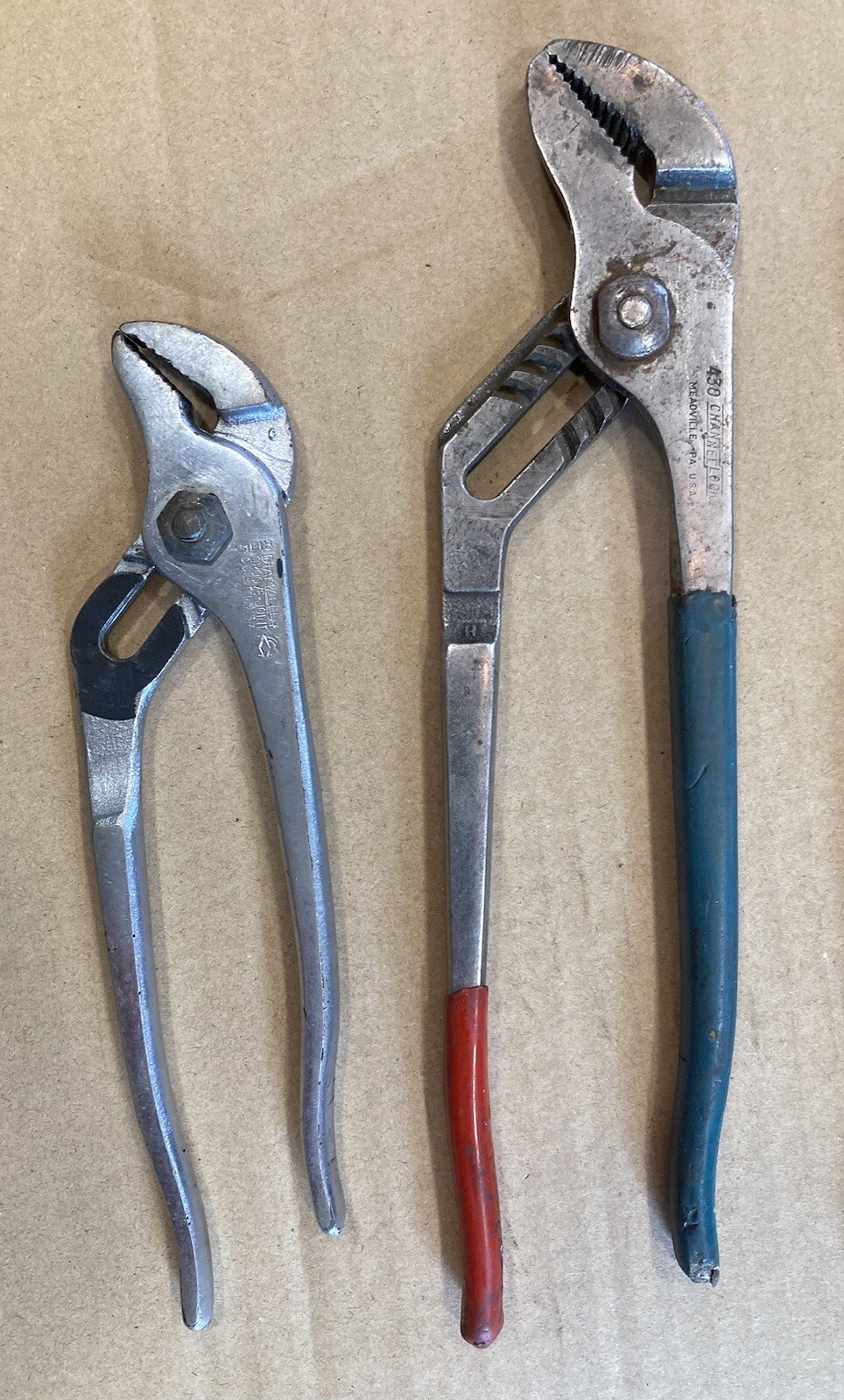 13 Vintage Pliers Made in USA, Klein, Channellock, Utica, Diamond, TruFit, T&B eBay