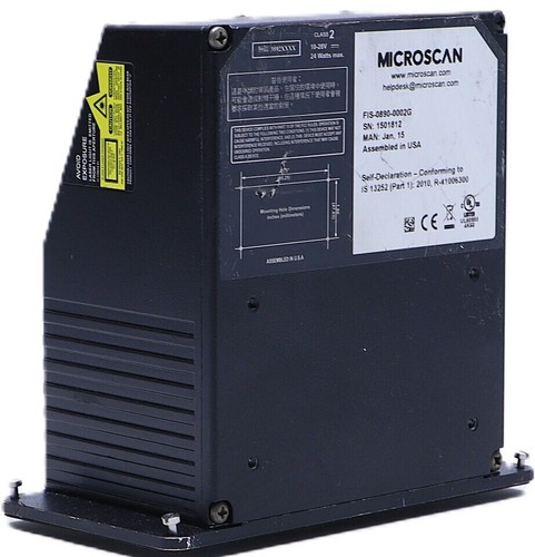 MICROSCAN FIS-0890-0002G FIXED MOUNT SCANNER - Picture 3 of 5
