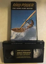 Raw Power The Wind Surf Movie VHS Clamshell Very Rare From 1989 - Fast Free Ship