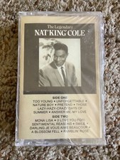 The Legendary NAT KING COLE Tape One Capitol Records 1988 CASSETTE Tape