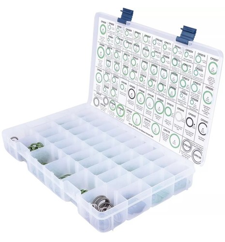Automotive Air Conditioning Master O-ring And Seal Kit 670 Pieces - Picture 4 of 4