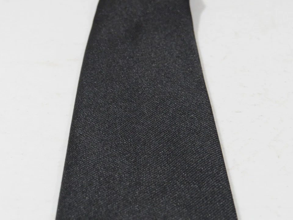 Corbata Ketch negra lisa nueva 55 x 3,5 Foto 2 de 4